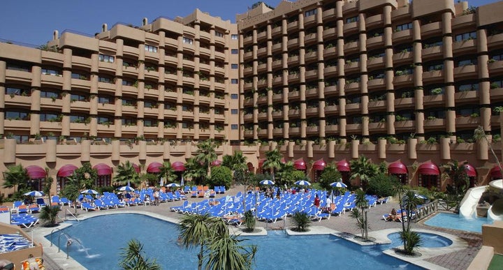 Almuñecar Playa in Almunecar, Costa Tropical, Spain