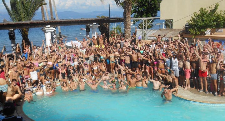 Quayside Village Hotel in Kavos, Corfu, Greek Islands