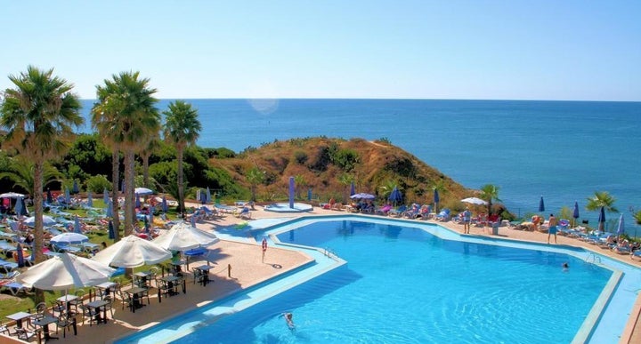 Auramar Beach Resort In Albufeira Portugal Holidays From 144pp Auramar Beach Resort In Albufeira Algarve Portugal