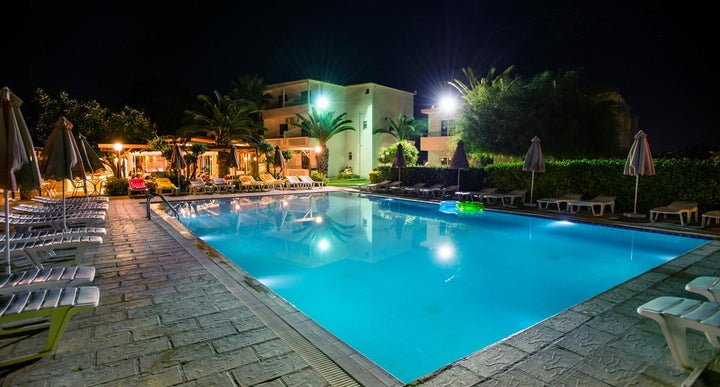 Meliton Hotel in Theologos, Rhodes, Greek Islands
