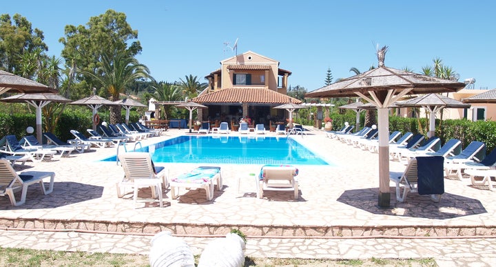 Sunrise Apartments in Kavos, Corfu, Greek Islands